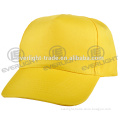 BSCI supplier Promotion 100% cotton twill 5 panel yellow blank baseball cap